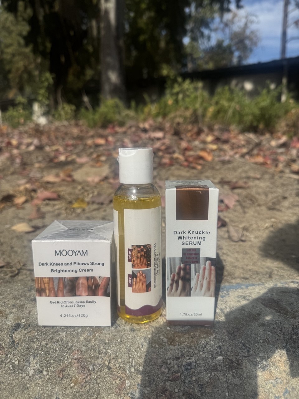 Dark Knuckles Brightening Kit